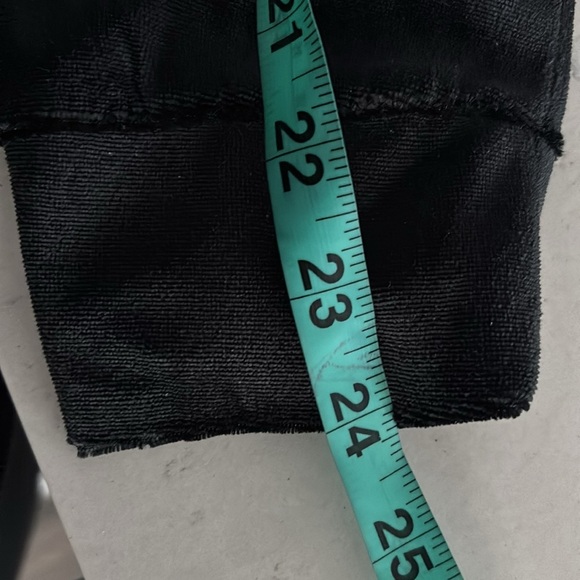 Black Velour oversized sweatshirt Sz XXL - Picture 10 of 13